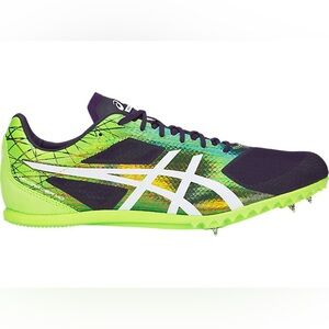 NWT ASICS Cosmoracer MD Track Shoes Night Shade/White Size 9.5